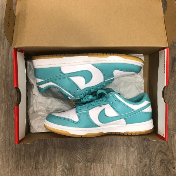 Nike Dunk Low Teal Zeal (Women's) - Picture 6 of 7